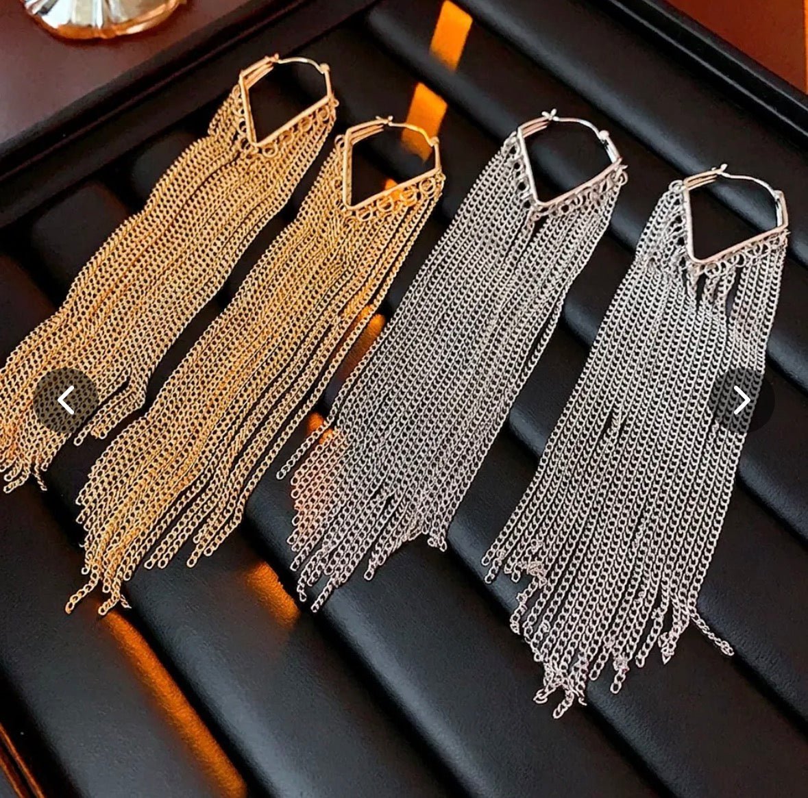 "Freedom in Motion" Statement Earrings