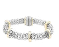Two Tone Metal Bracelet