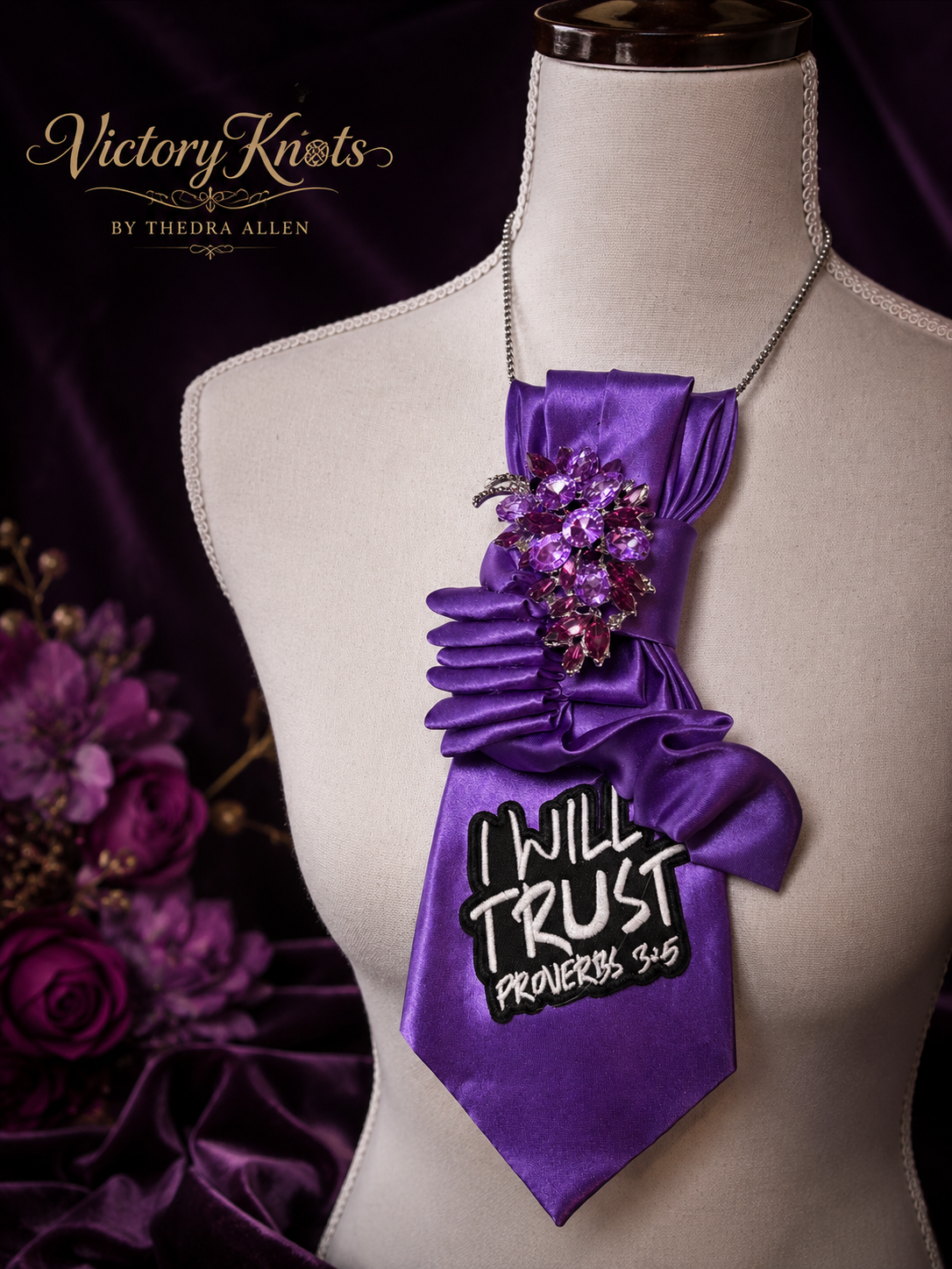 I Trust God Victory Knot